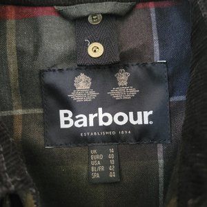 Womens Barbour Acorn Waxed Cotton Jacket